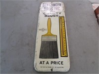 BENTZINGER BROTHERS THERMOMETER 10" X 25.5"