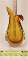 Artist Signed Formia Murano Glass Vase