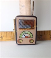 Eximious Limoges Porcelain Radio Box