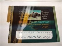 1920s Neponset Roofing Advertising Glass Slide