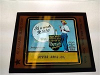 1920s Kellogg's Castor Oil Advertising Glass Slide