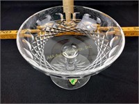 Waterford Crystal Footed Candy Dish