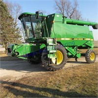 '91 John Deere 9400 combine, 2wd