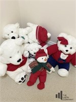 Collection of Holiday Bears