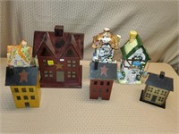 Lot of Assorted Decorative Houses