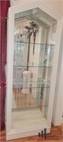 Lighted Curio Cabinet with Glass Front