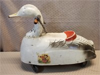 Gertie the Goose Vintage Ridable Toy