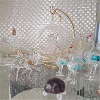 Collection of Miniature Hand-blown Glass Figurines