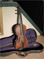 Vintage Fiddle (Violin) as found