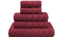 5-Pc 100% Turkish  Cotton Luxury Towel Set