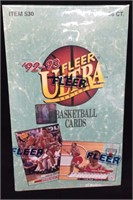+1992-93 Fleer Ultra Basketball Wax Box -
