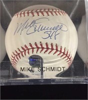 Mike Schmidt Autographed Baseball w/COA GAI