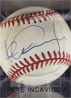 Pete Inciviglia Autograph Baseball