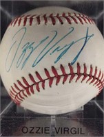 Ozzie Virgil Autograph Baseball