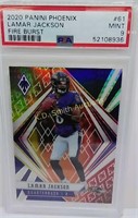 2020 PANINI LAMAR JACKSON FIRE BURST -