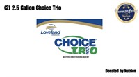 2.5 Gallon Choice Trio