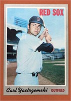 1970 Topps Carl Yastrzemski baseball card -