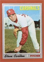 1970 Topps Steve Carlton baseball card -