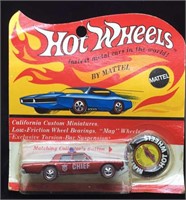 1969 Hot Wheels Redline Fire Chief Cruiser -