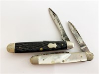 Two vintage Remington pocket knives