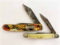 Kent and Camillus pocket knives
