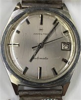 Vintage Hamilton Watch 694R & Sterling Band Good