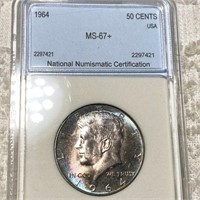 1964 Kennedy Half Dollar NNC - MS67+