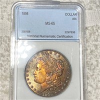 1898 Morgan Silver Dollar NNC - MS65