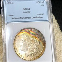 1899-O Morgan Silver Dollar NNC - MS64