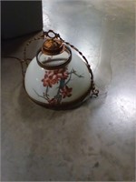 Antique Hanging Lamp Shade with chimney