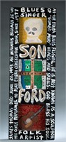 A.J. Boudrot, Son Ford Thomas Tribute board.