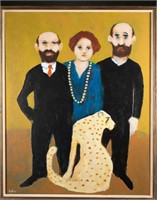 Sykes, Family portrait, O/C.