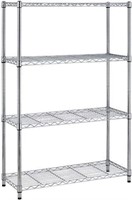 FDW WS-T54-CHROME 4 TIER SHELF APPROX 36X14X54IN