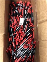 APPROX. 150 PIECES SNAP-ON BLACK BALLPENS