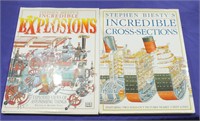 STEPHEN BIESTY BOOKS- EXPLOSIONS & CROSS SECTIONS