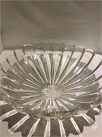 Large Clam Shell Glass Dish