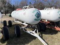 1,000 Gallon Anhydrous Ammonia Nurse Tank