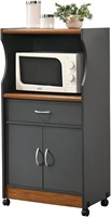 Microwave Cart with One Drawer
