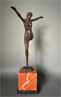 D.H.Chiparus Bronze Persian Dancer Sculpture