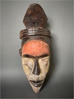 Unusual Early Hand Carved Aboriginal Mask