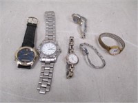 Lot of 6 Watches - Croton, Jules Jorgensen,
