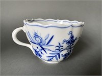 German Meissen Porcelain Tea Cup
