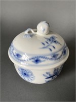 German Meissen Porcelain Covered Bowl