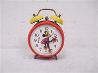 Vintage Minnie Mouse Alarm Clock - Works