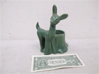Vintage Haegar Art Pottery Deer Planter Decor