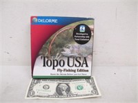 DeLorme Topo USA Fly Fishing Edition Map