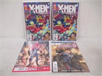 4 Marvel No. 1 Comic Books - 2 X-Men Chronicles,