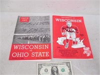 1949 & 1950 University of Wisconsin UW Football