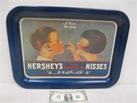 Vintage Hershey's Kisses Milk Chocolate Metal