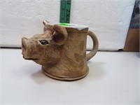 Pottery Pig Coffee Mug 6&1/2" x 3&1/2"